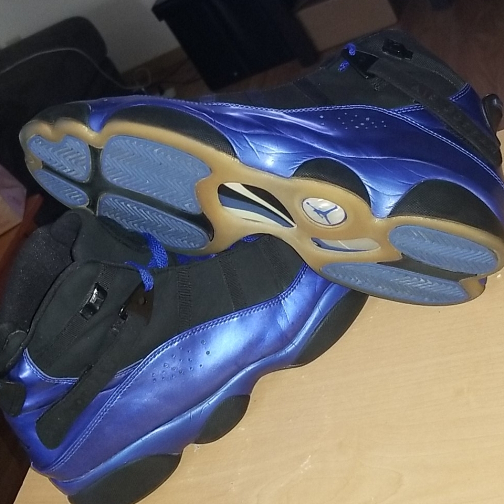 Jordan "6 rings"black varsity royal blue/2011 OG's